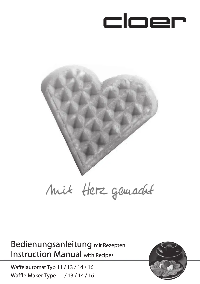 Página 1 del manual Manual de usuario Cloer 1625