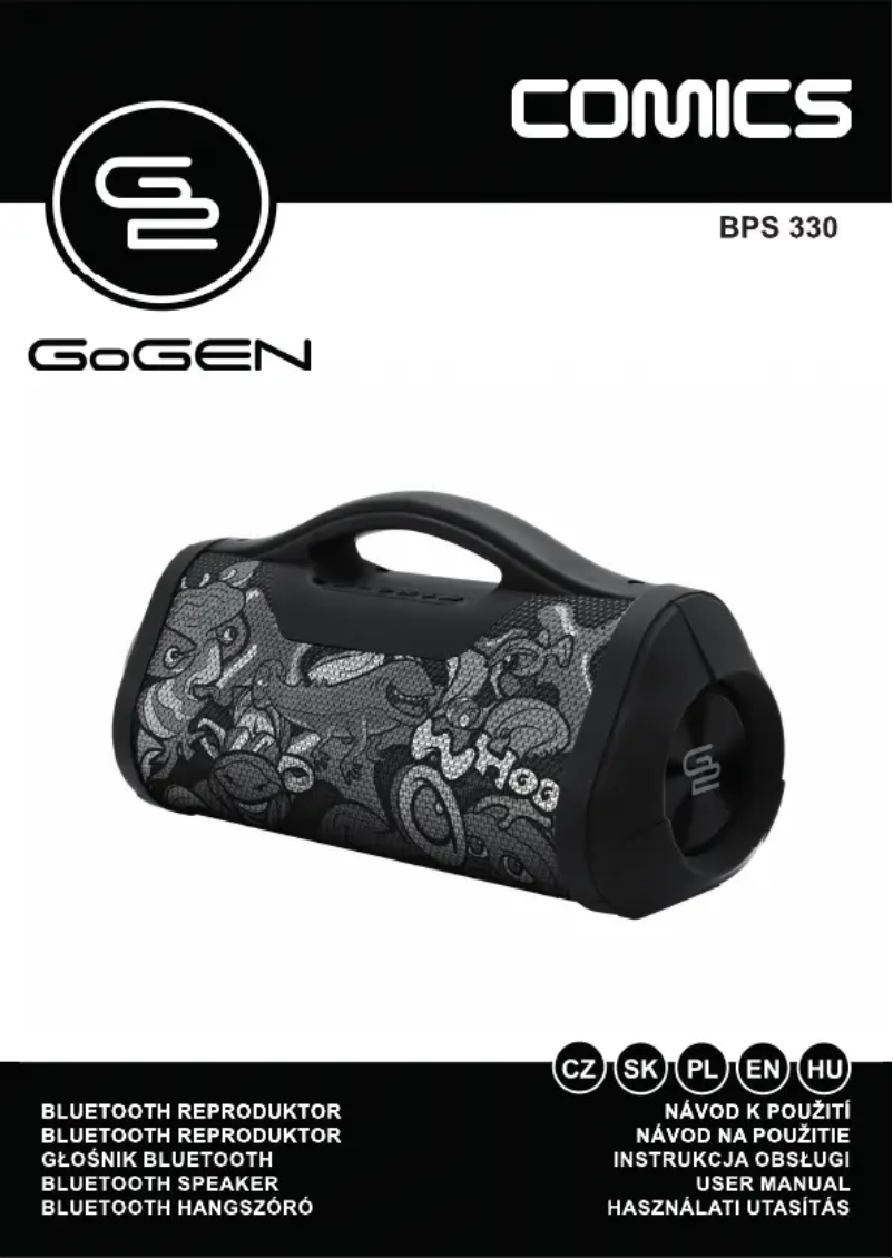 Imagen de la primera página del manual del dispositivo COMICS BPS 330