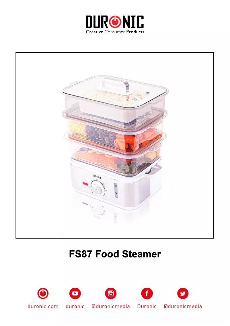 Imagen de la primera página del manual del dispositivo FS87