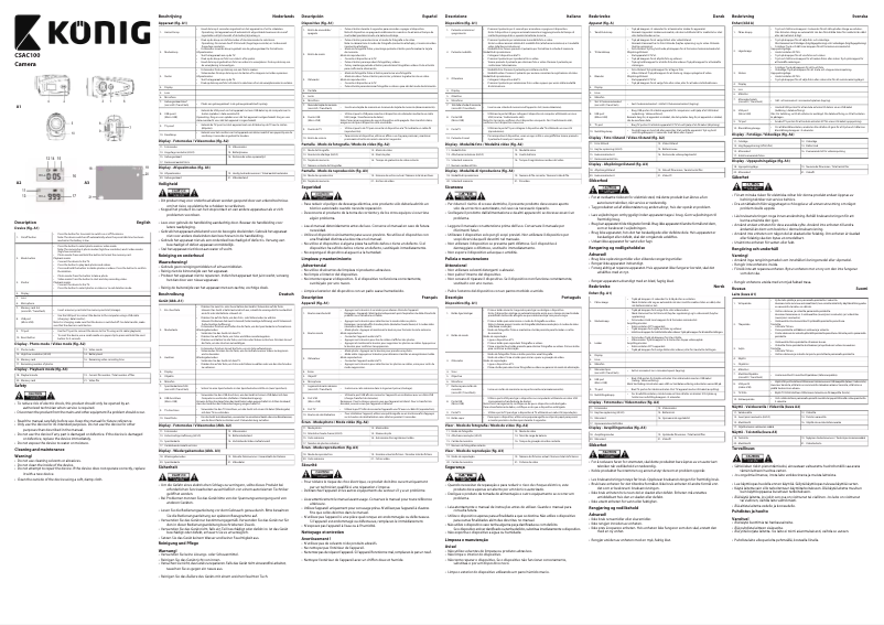 Imagen de la primera página del manual del dispositivo CSAC100