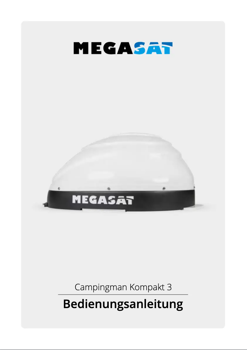 Página nº 1 - Manual de usuario Megasat Campingman Kompakt 3