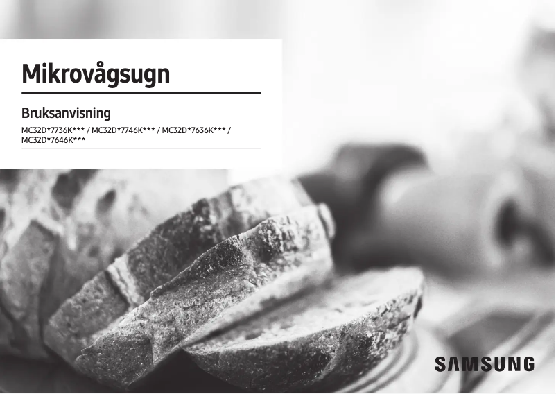 Página 1 del manual Manual de usuario Samsung MC32DG7636KK