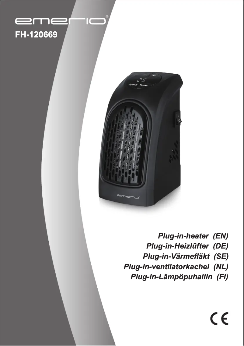 Imagen de la primera página del manual del dispositivo FAN-120669