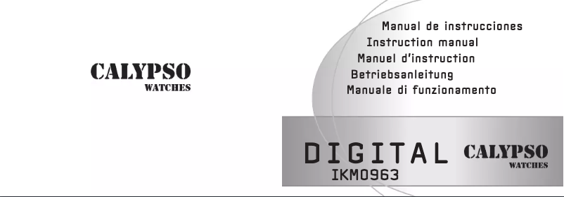 Imagen de la primera página del manual del dispositivo K5594