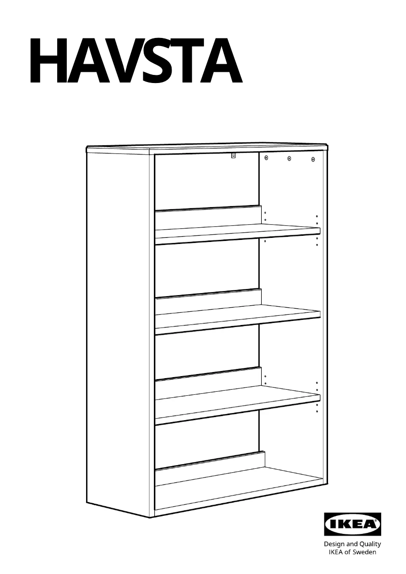 Imagen de la primera página del manual del dispositivo HAVSTA 405.292.78