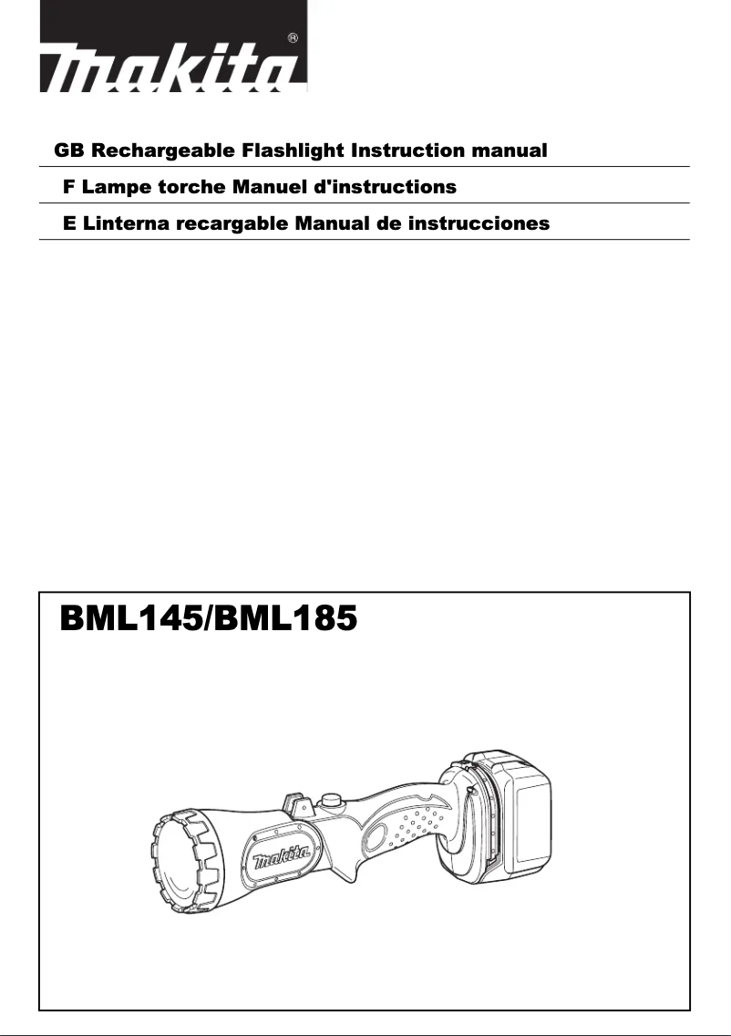Imagen de la primera página del manual del dispositivo BML185W