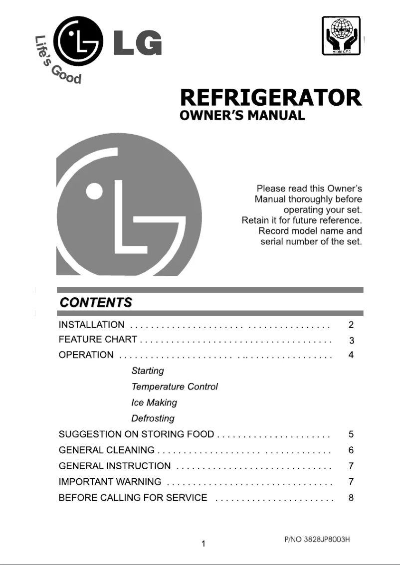 Imagen de la primera página del manual del dispositivo GN-191R