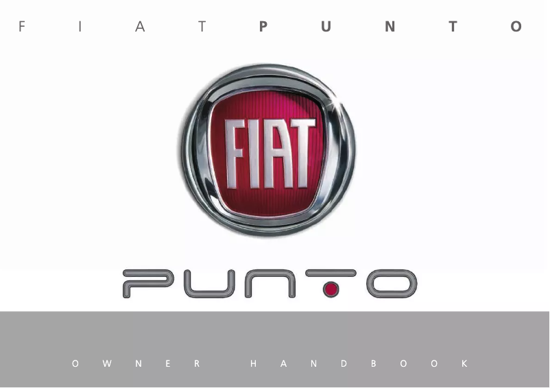 Página 1 del manual Manual de usuario Fiat Punto (2015)