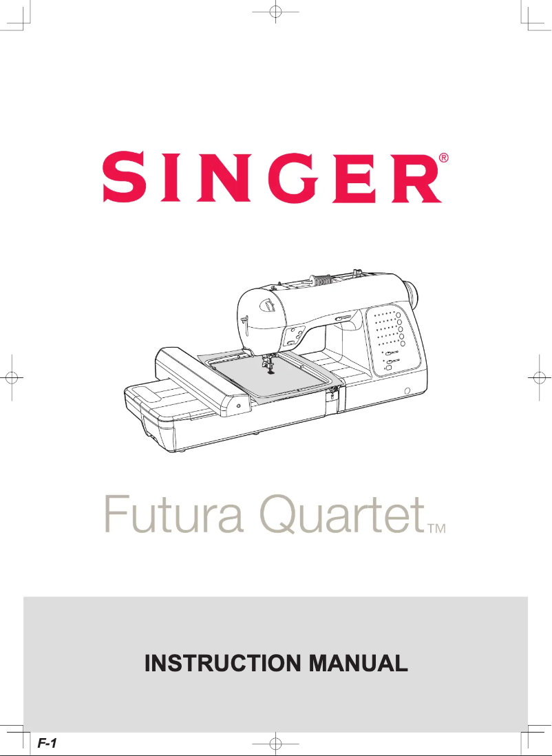 Imagen de la primera página del manual del dispositivo Future Quartet SEQS-6000