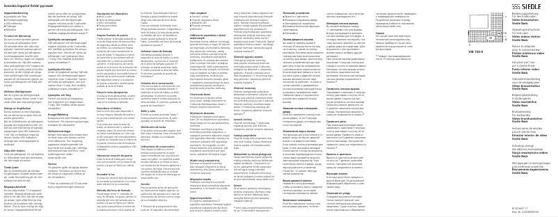 Página 1 del manual Manual de usuario Siedle VIB 150-0