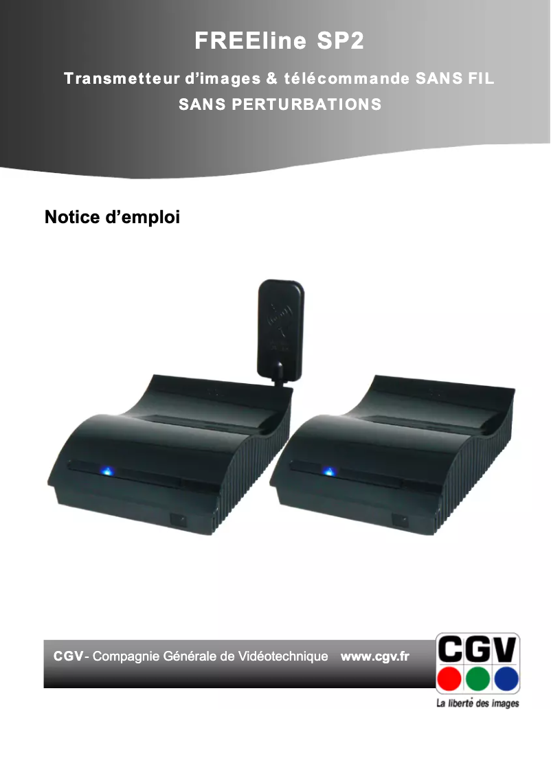 Imagen de la primera página del manual del dispositivo FREEline SP2