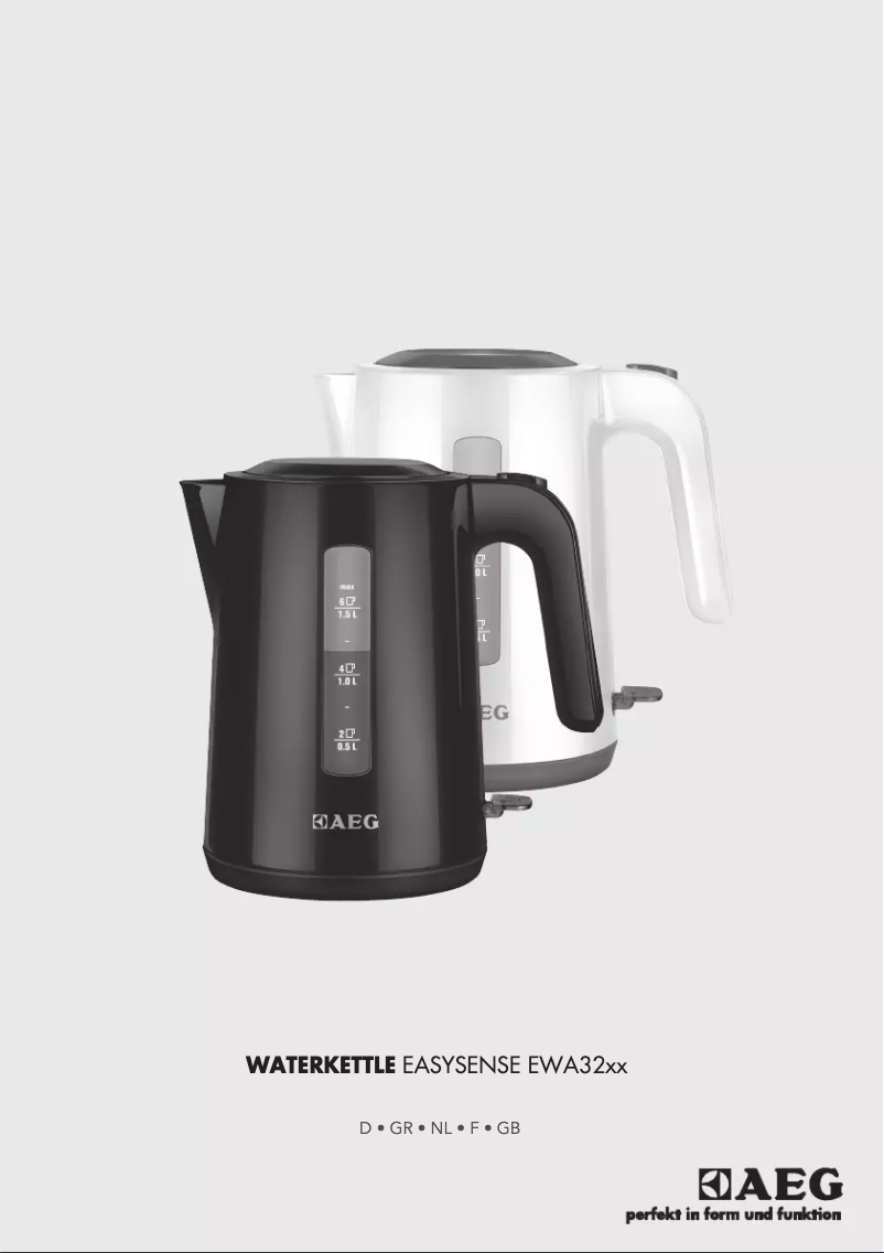 Imagen de la primera página del manual del dispositivo EWA3200