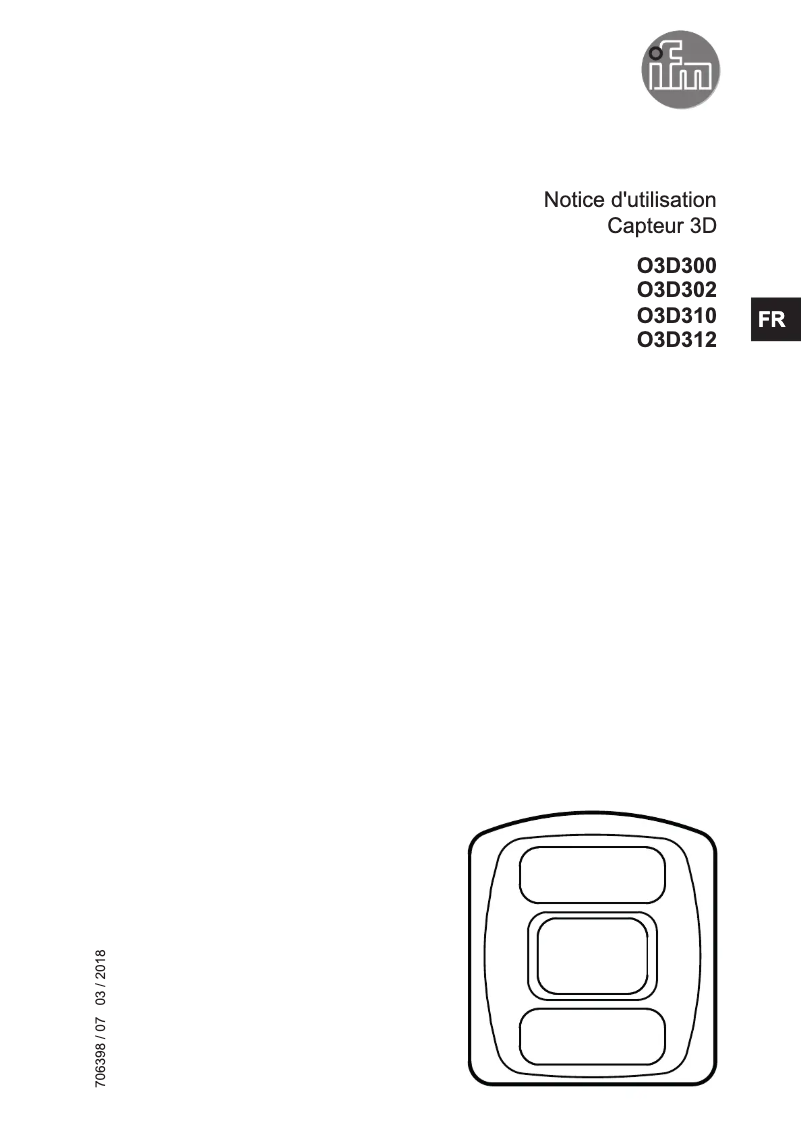 Página 1 del manual Manual de usuario IFM O3D304