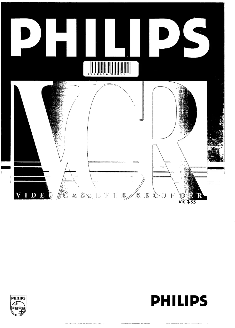 Página 1 del manual Manual de usuario Philips VR733