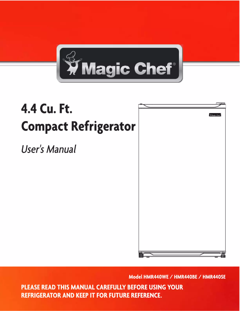 Página 1 del manual Manual de usuario Magic Chef HMR440BE