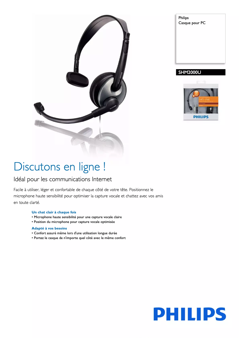 Imagen de la primera página del manual del dispositivo SHM2000U