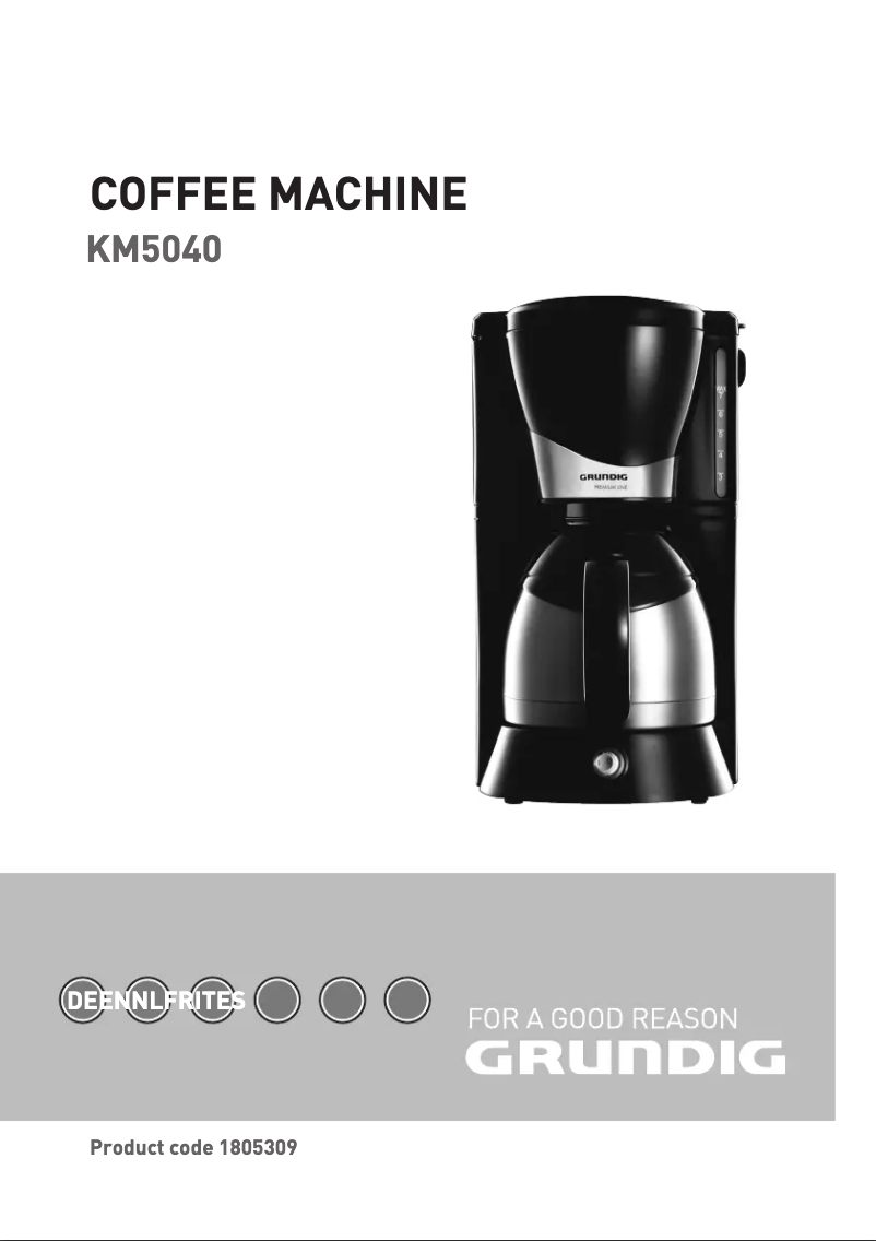 Página 1 del manual Manual de usuario Grundig KM 5040