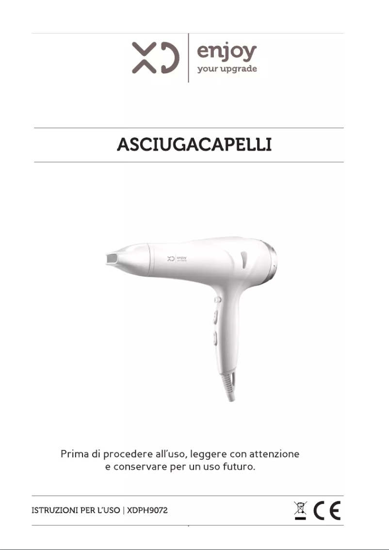 Página 1 del manual Manual de usuario XD PH9072