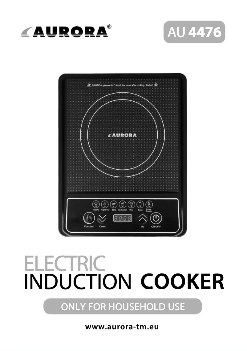 Imagen de la primera página del manual del dispositivo AU4476