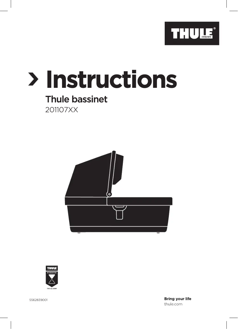 Imagen de la primera página del manual del dispositivo Bassinet