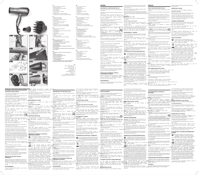 Imagen de la primera página del manual del dispositivo SC8348