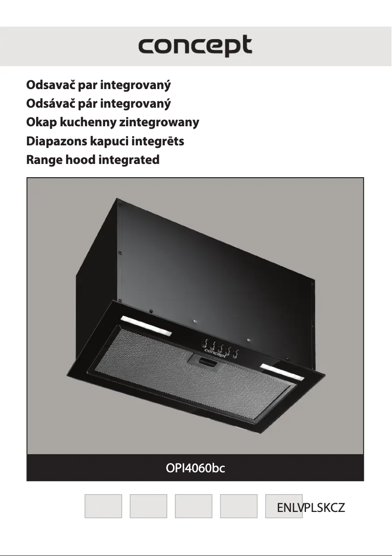 Página 1 del manual Manual de usuario Concept OPI4060BC