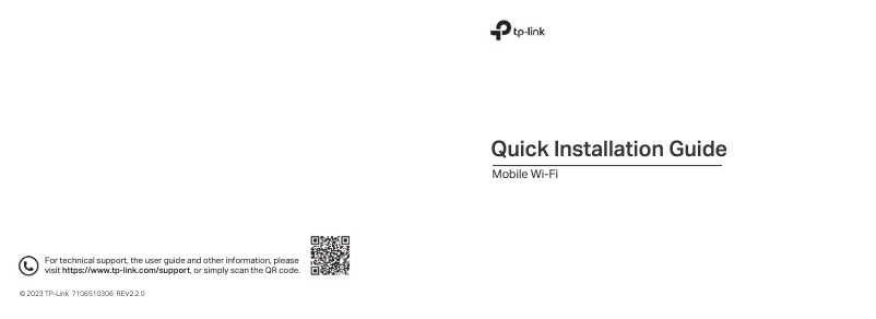 Página nº 1 - Manual de usuario TP-Link M7000