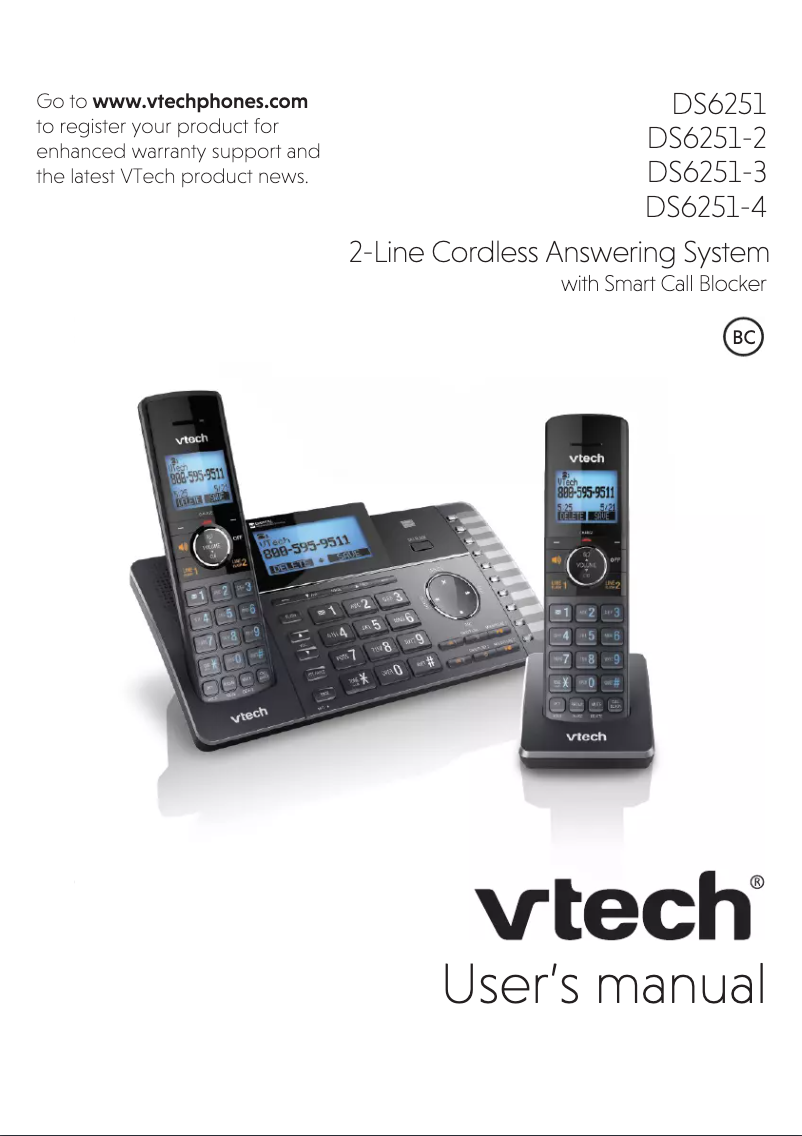 Página 1 del manual Manual de usuario Vtech DS6251