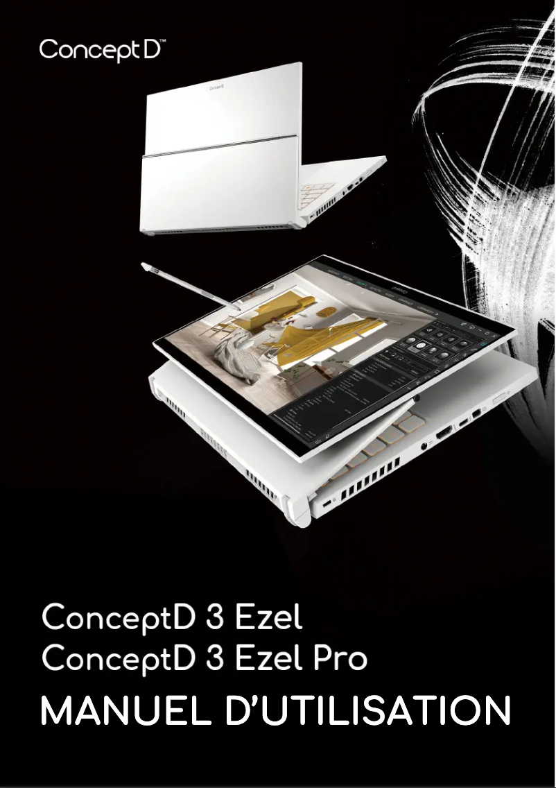 Página nº 1 - Manual de usuario Acer ConceptD 3 Ezel