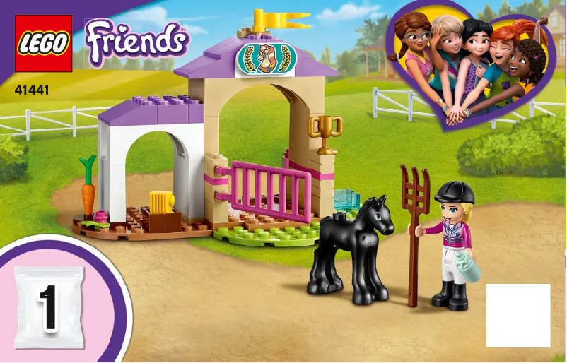 Página 1 del manual Manual de usuario Lego Juniors Friends 41441