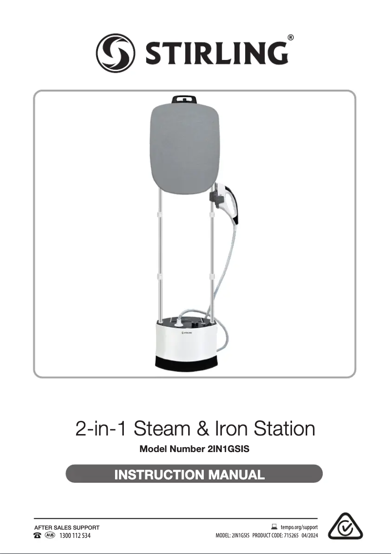 Imagen de la primera página del manual del dispositivo 2IN1GSIS