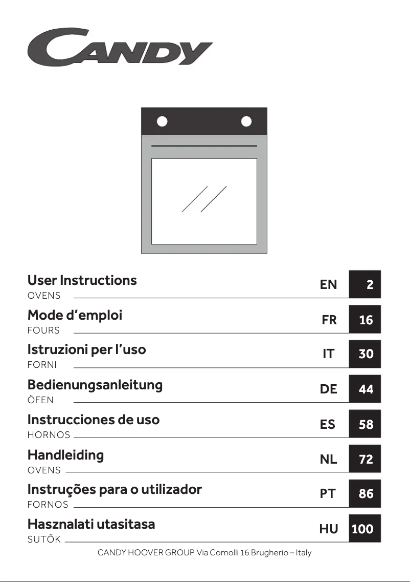 Imagen de la primera página del manual del dispositivo FIDCP X625 L