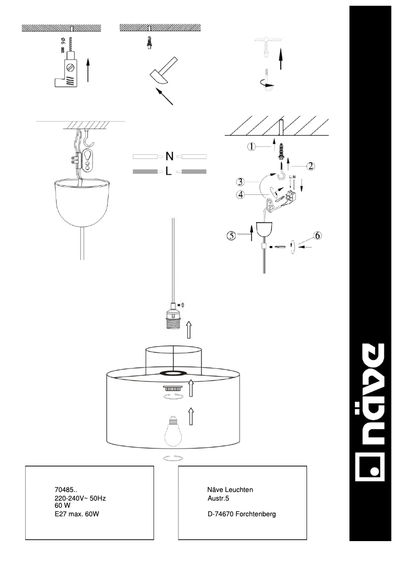 Imagen de la primera página del manual del dispositivo Fancy
