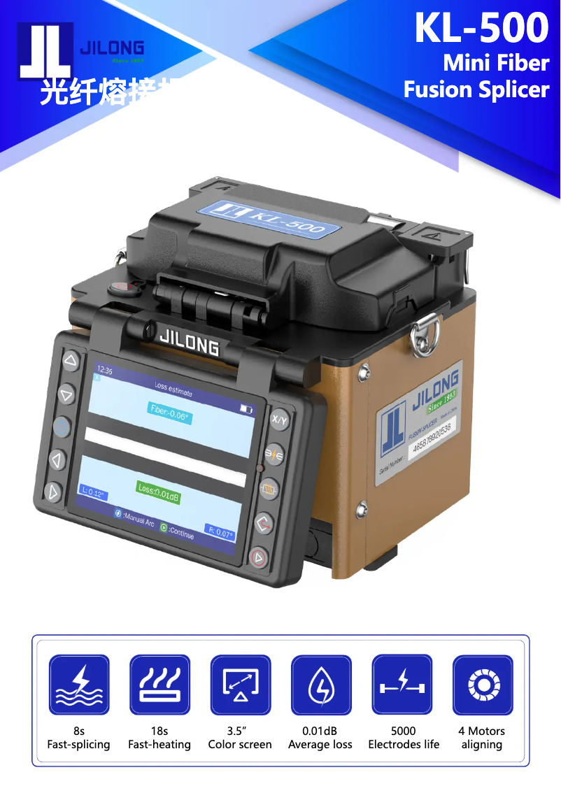 Imagen de la primera página del manual del dispositivo KL-500