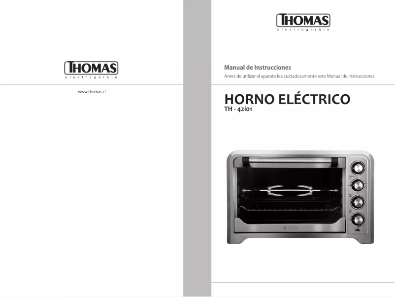 Imagen de la primera página del manual del dispositivo TH-42I01