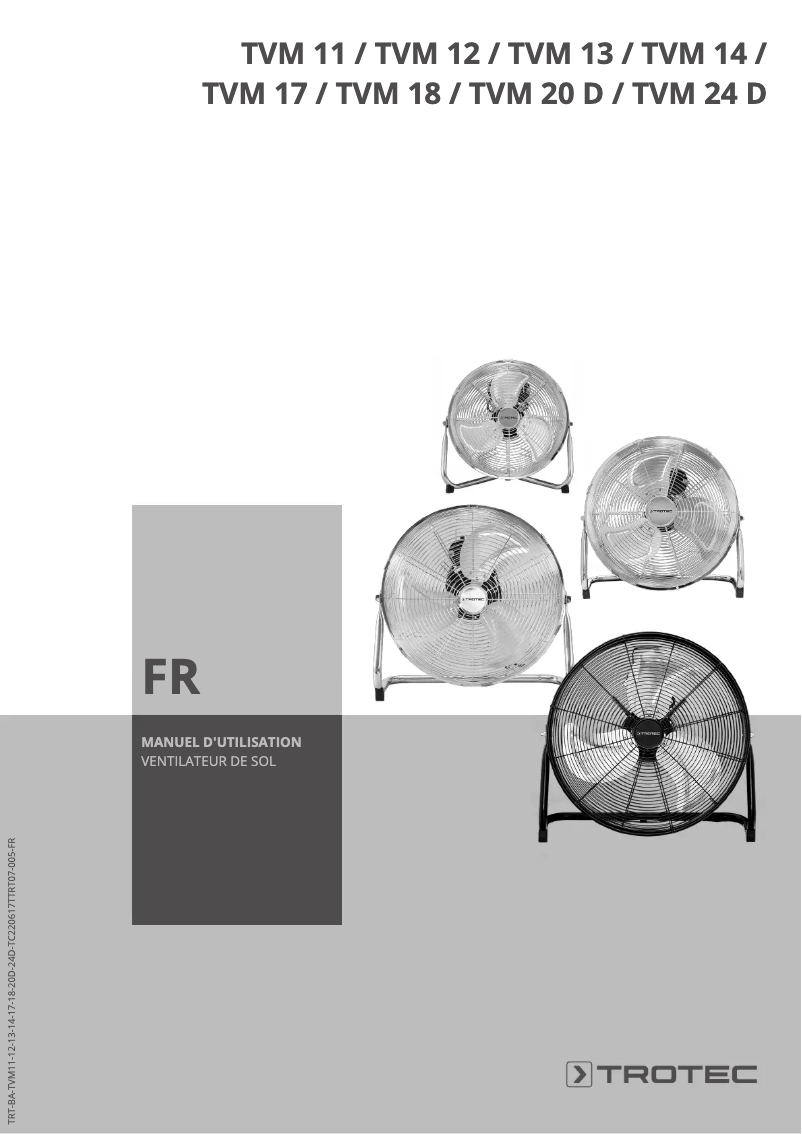 Imagen de la primera página del manual del dispositivo TVM 12