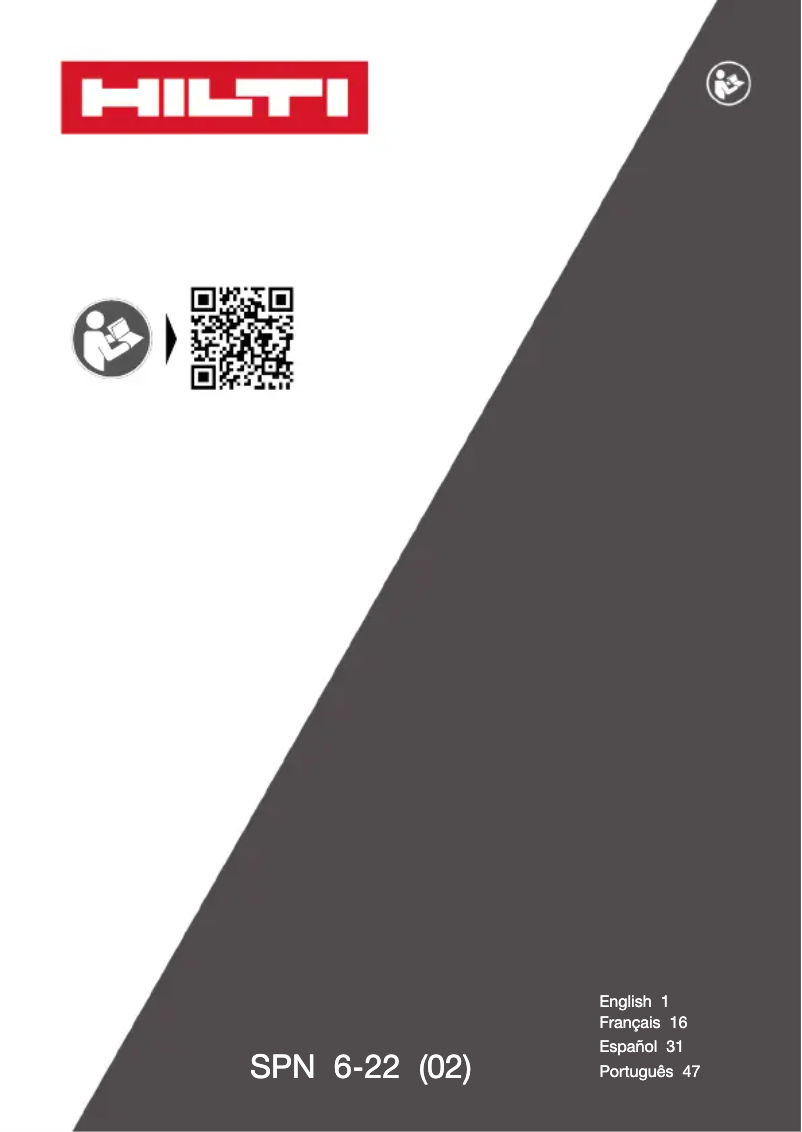 Imagen de la primera página del manual del dispositivo SPN 6-22 RN