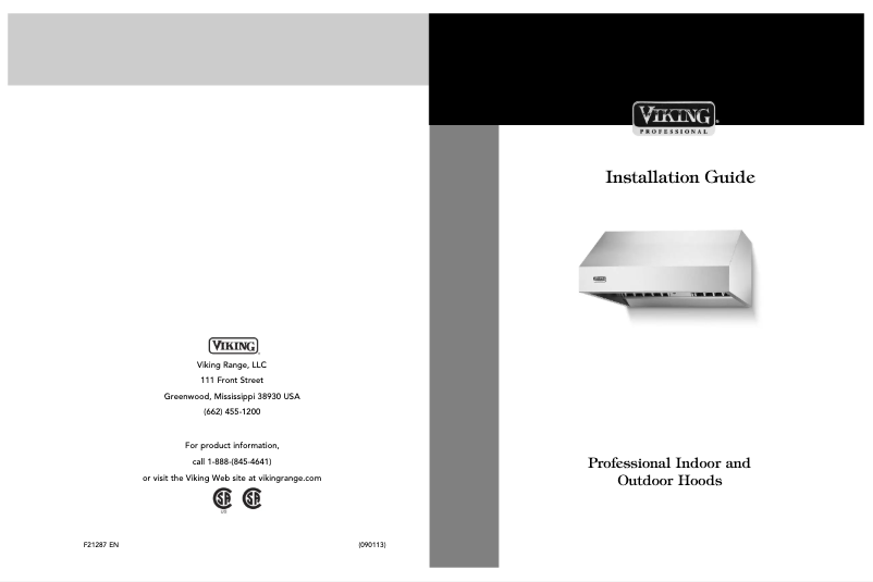 Imagen de la primera página del manual del dispositivo CVCWH53648CS