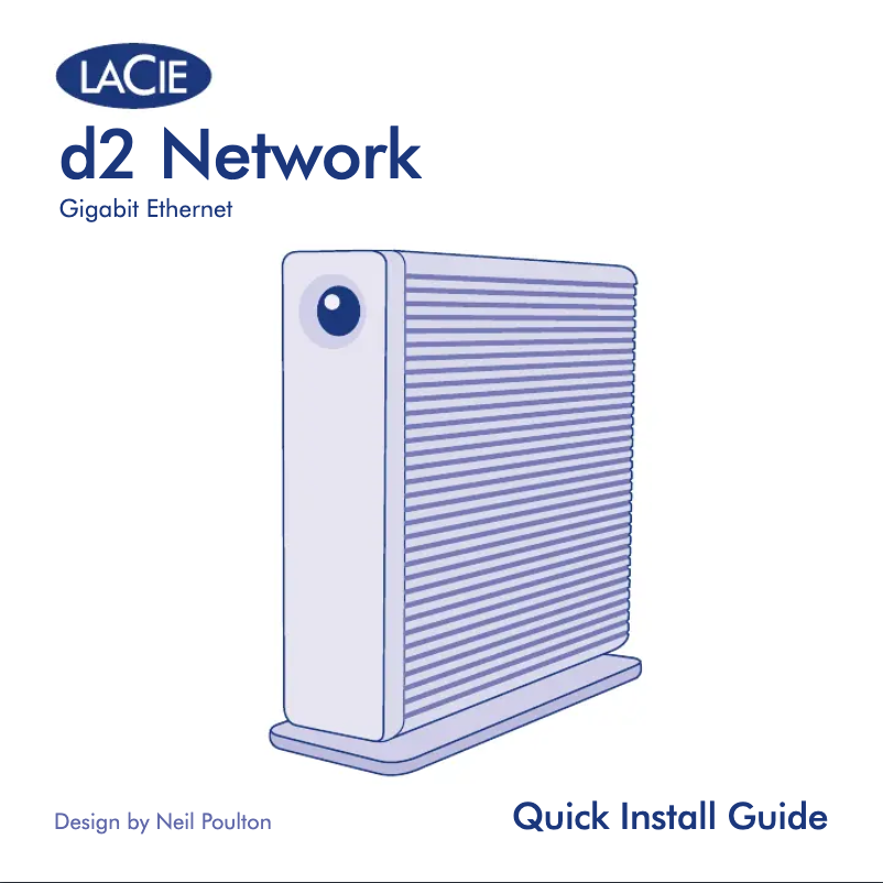 Imagen de la primera página del manual del dispositivo d2 Network