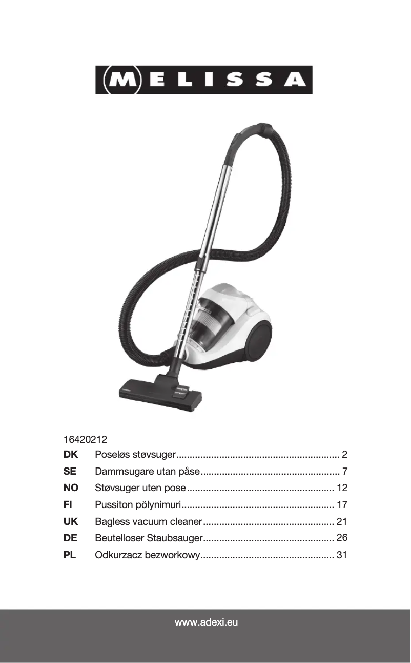 Imagen de la primera página del manual del dispositivo 16420212