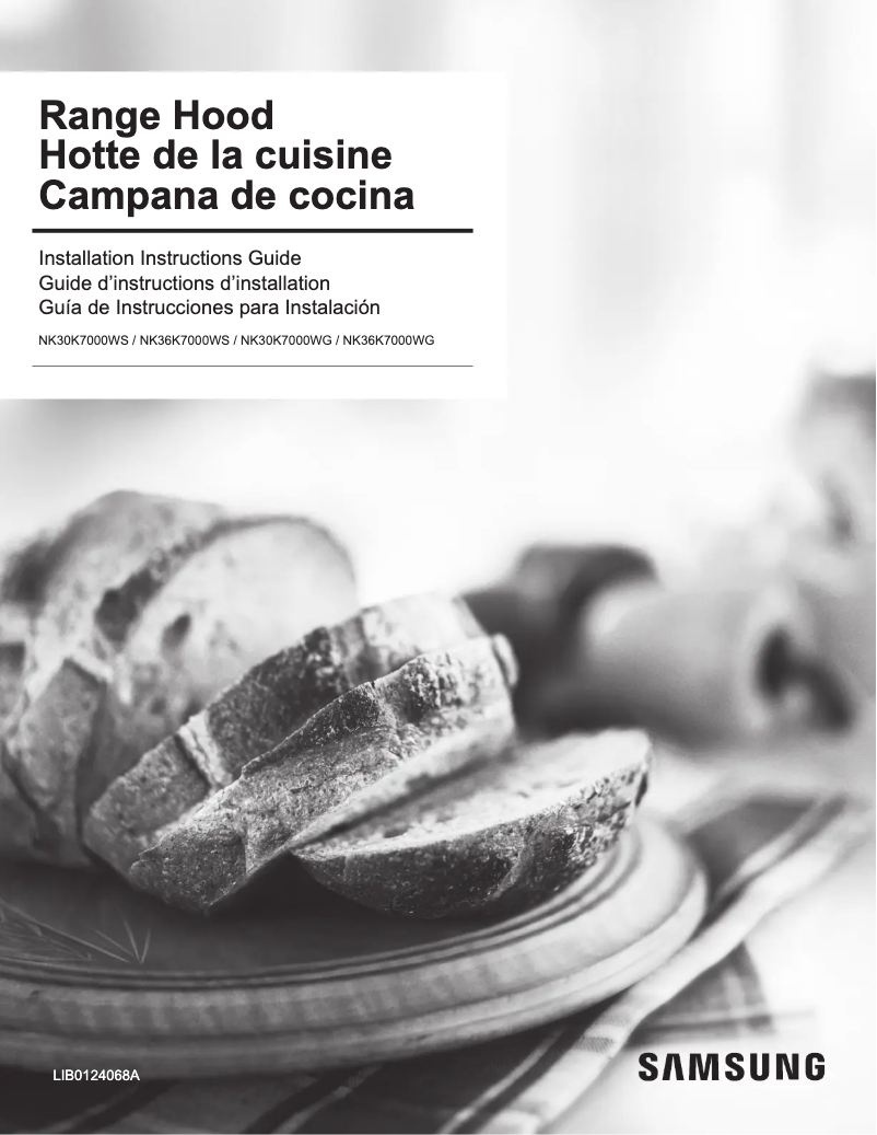 Página 1 del manual Manual de usuario Samsung NK36K7000WS