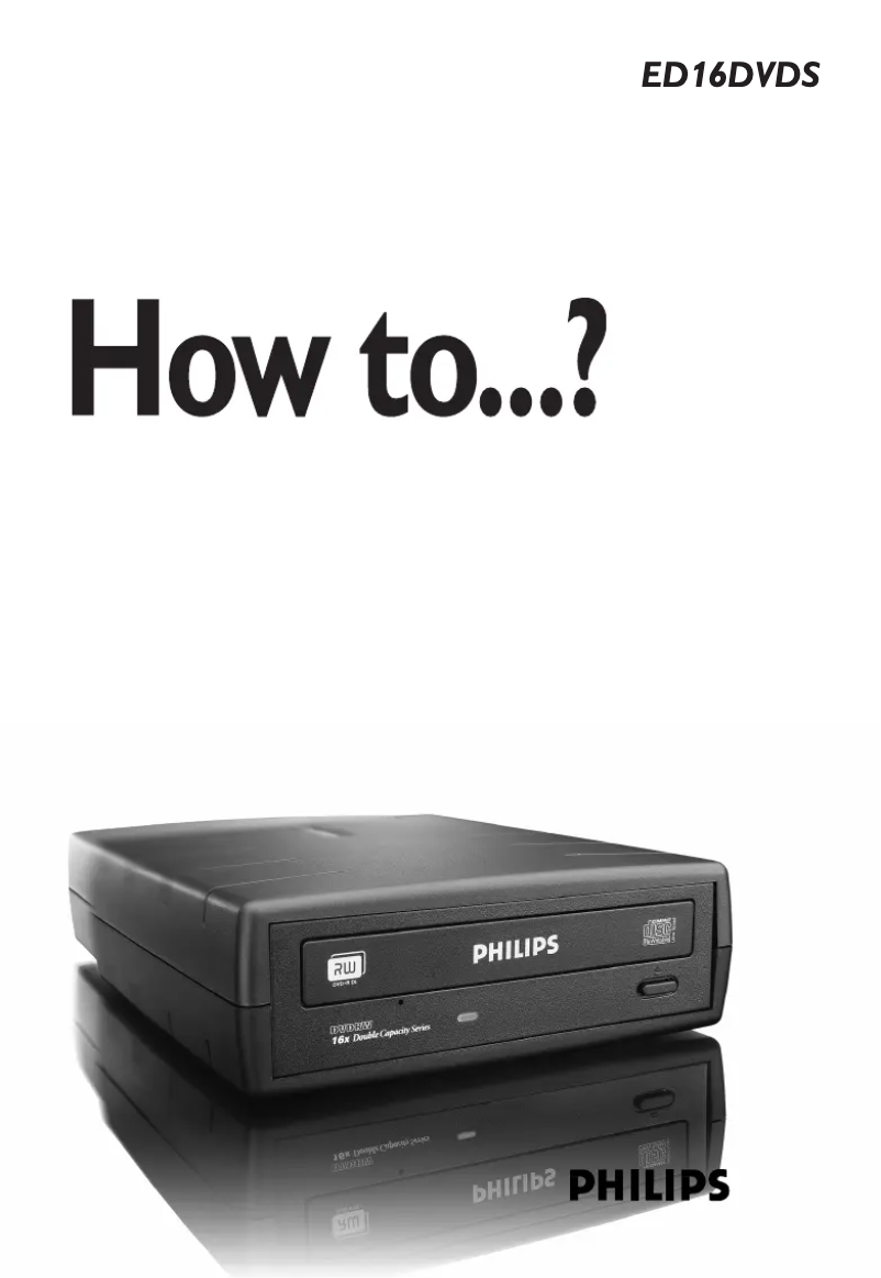 Imagen de la primera página del manual del dispositivo ED16DVDS