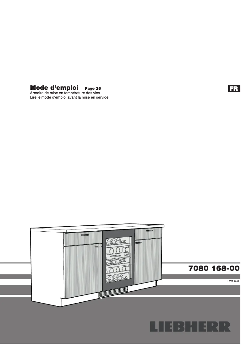 Imagen de la primera página del manual del dispositivo UWTgb 1682-20