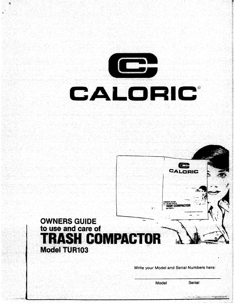 Imagen de la primera página del manual del dispositivo TUR103