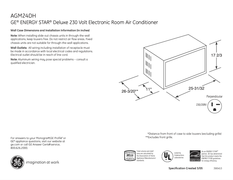 Imagen de la primera página del manual del dispositivo AGM24DH