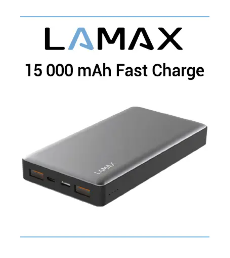 Imagen de la primera página del manual del dispositivo 15000 mAh Fast Charge