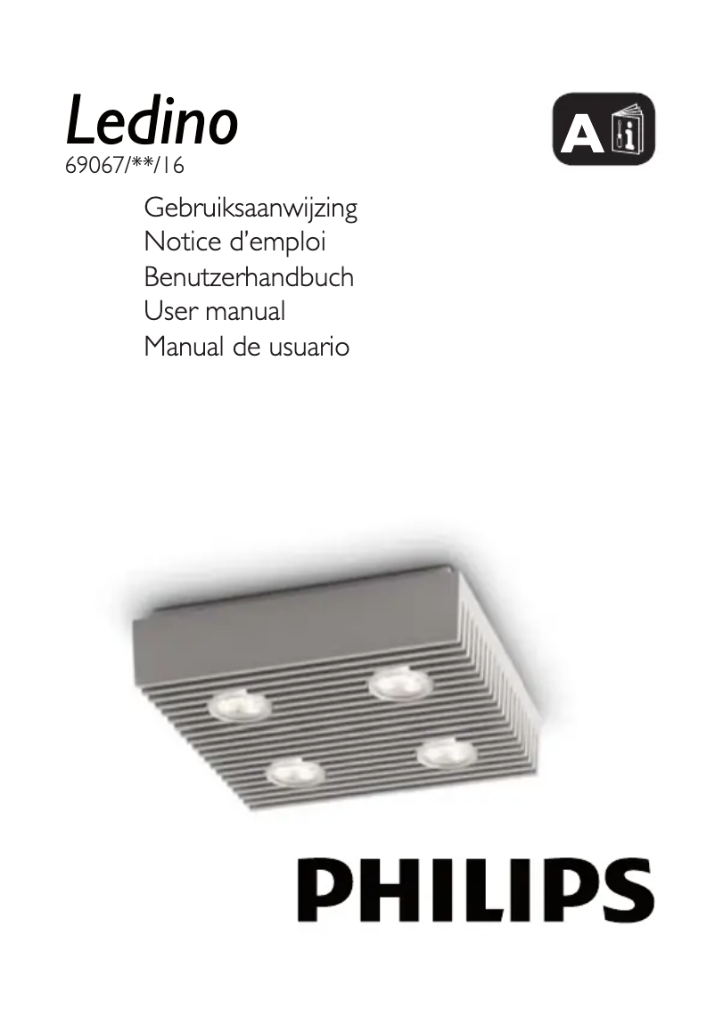 Imagen de la primera página del manual del dispositivo Ledino 690678716