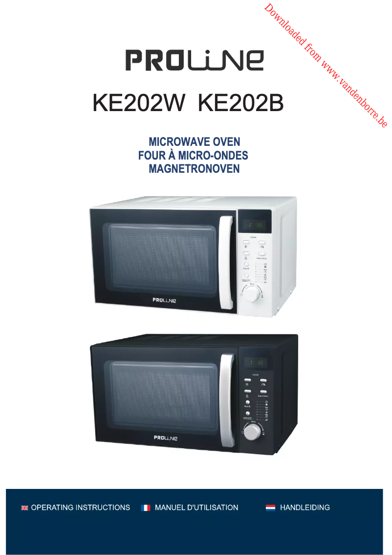 Página 1 del manual Manual de usuario Proline KE202B