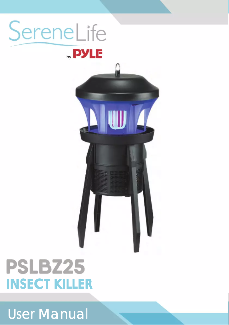 Imagen de la primera página del manual del dispositivo PSLBZ25