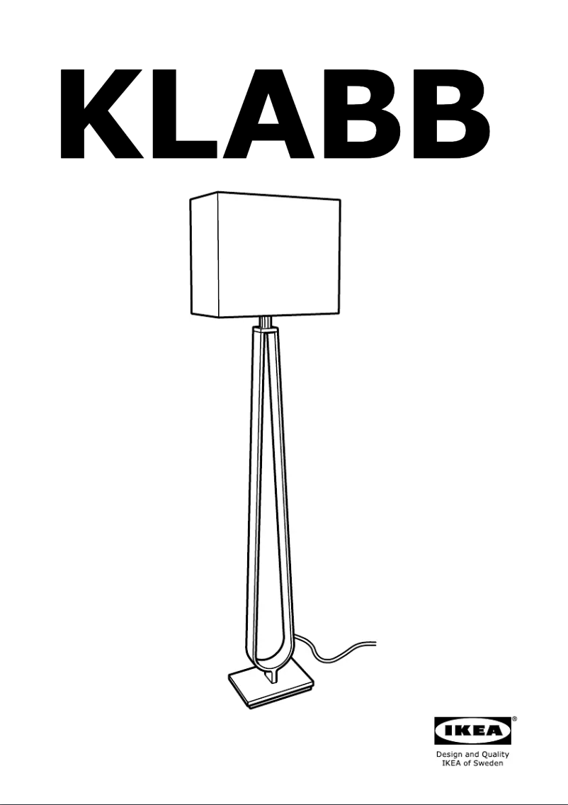 Imagen de la primera página del manual del dispositivo KLABB